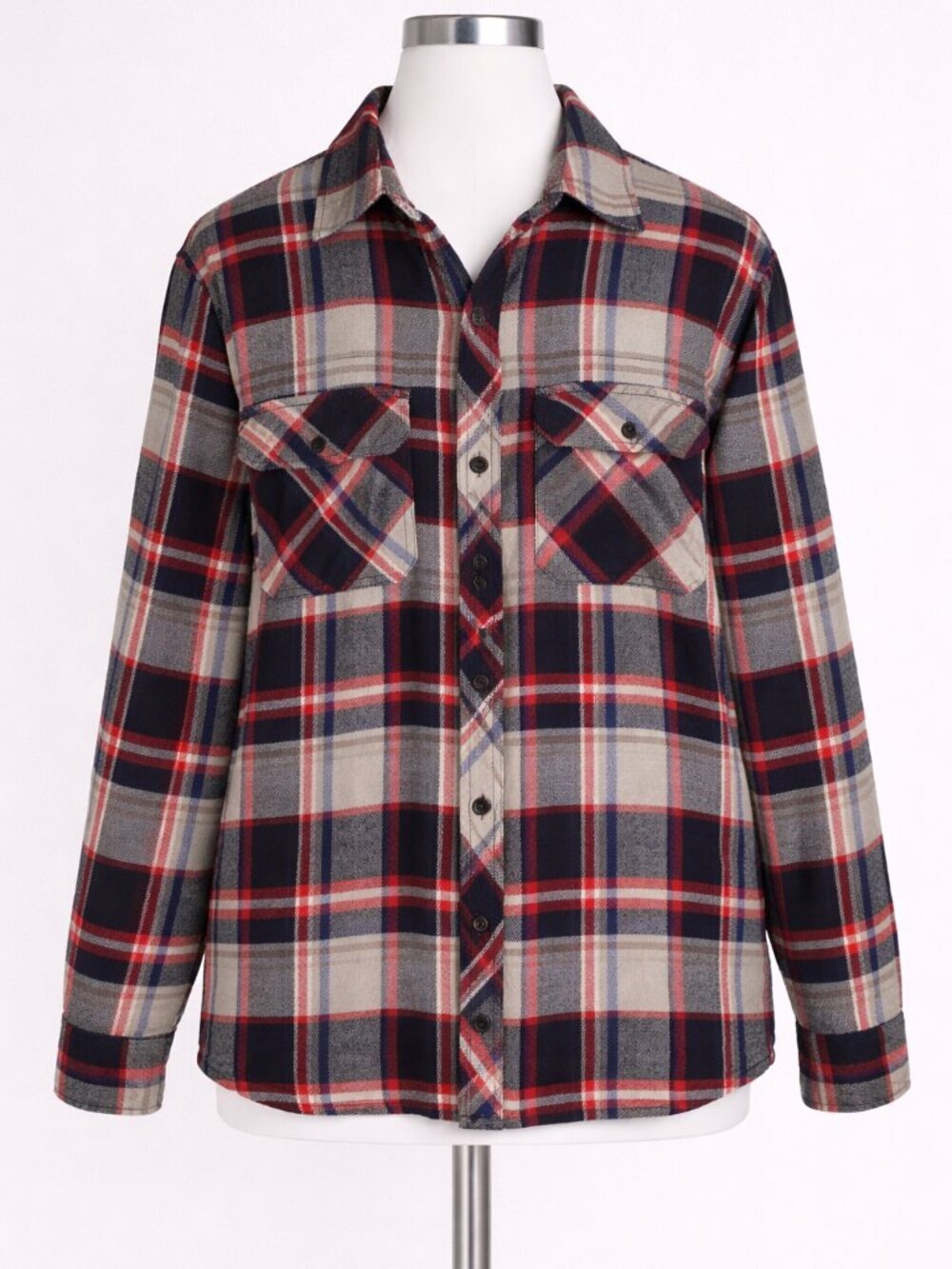 Dickies Plaid Quilted Shirt Jacket